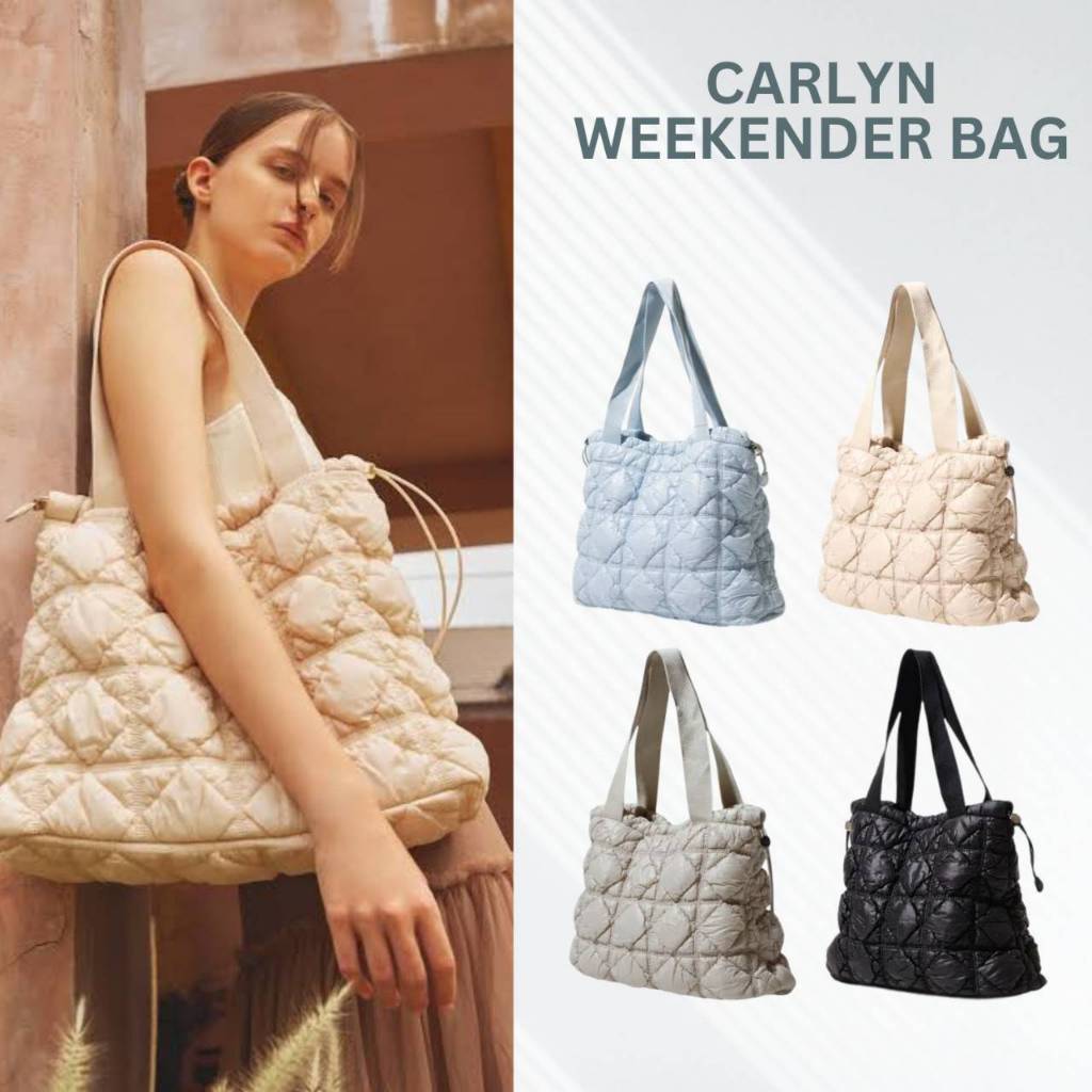 New! Carlyn Weekender Bag