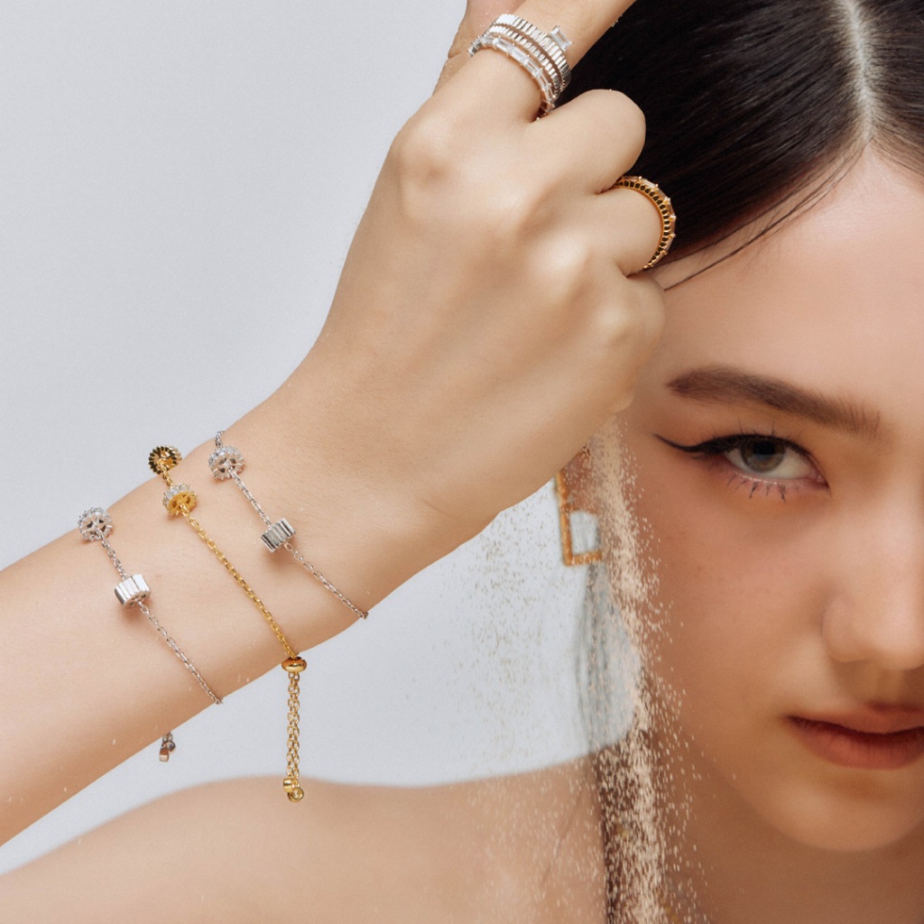 Swan سوار ATHENA فضة حقيقية بدلاية زركون — صورة 3