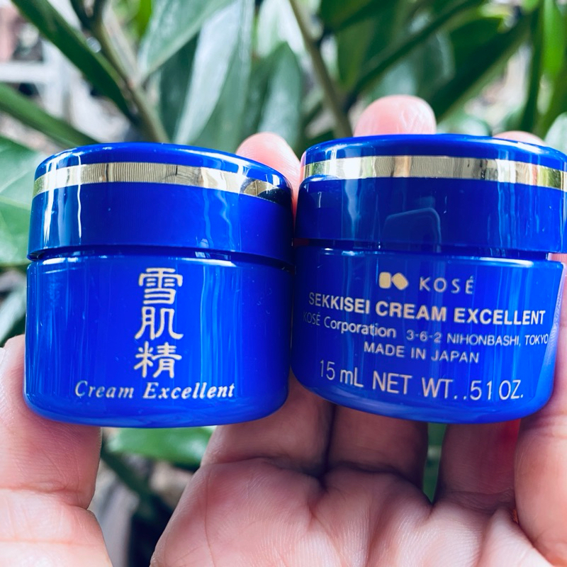 ผลิต 11/2566 ไนท์ครีมKOSÉ Sekkisei Cream Excellent 15 ml