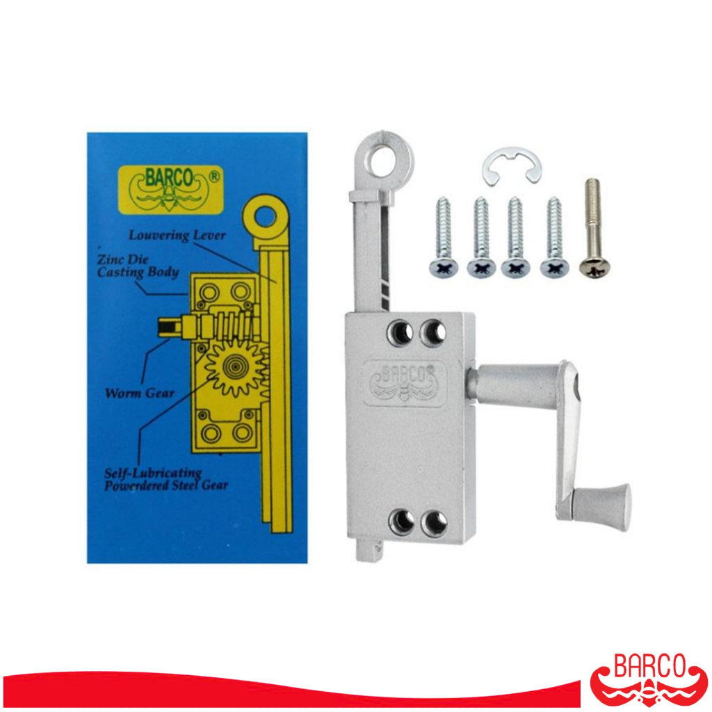 BARCO มือหมุนซิ้งค์ มือหมุนบานเกล็ด อุปกรณ์ใช้กับบานเกล็ด