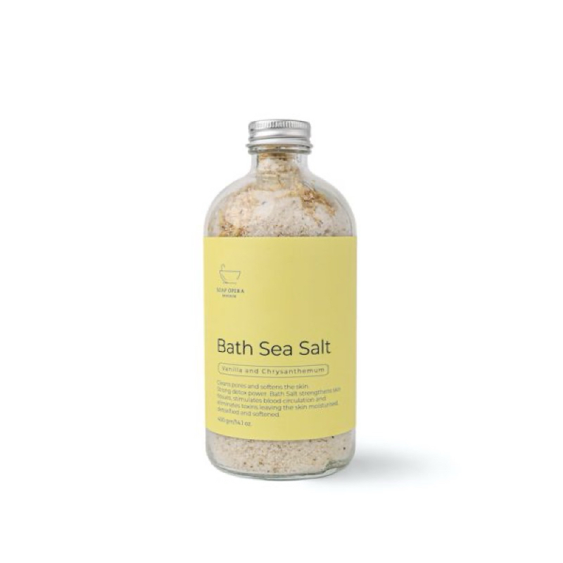 soap opera bangkok bath sea salt vanilla and chrysanthemum