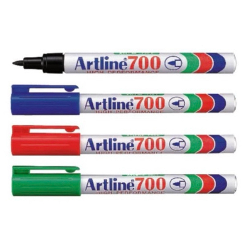 ปากกาเคมี ลบไม่ได้ ขนาดเส้น 1 มม. ARTLINE  700