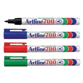 ปากกาเคมี ลบไม่ได้ ขนาดเส้น 1 มม. ARTLINE  700