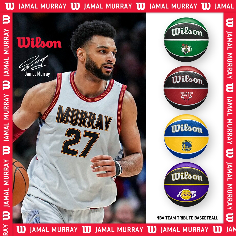 WILSON NBA Team Tribute Outdoor ลูกบาสเกตบอล Official Store