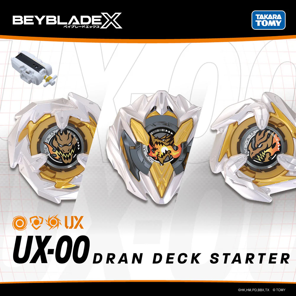 BEYBLADE X UX-00 DRAN DECK STARTER (Asia Championship Commemorative) (ของแท้)