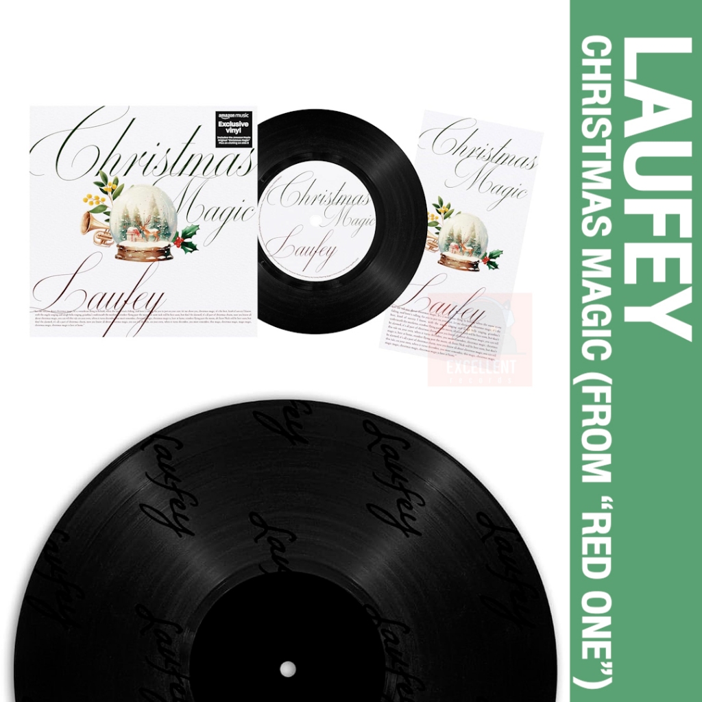 PRE-ORDER แผ่นเสียง : LAUFEY - CHRISTMAS MAGIC (FROM “RED ONE”/AMAZON MUSIC ORIGINAL)
