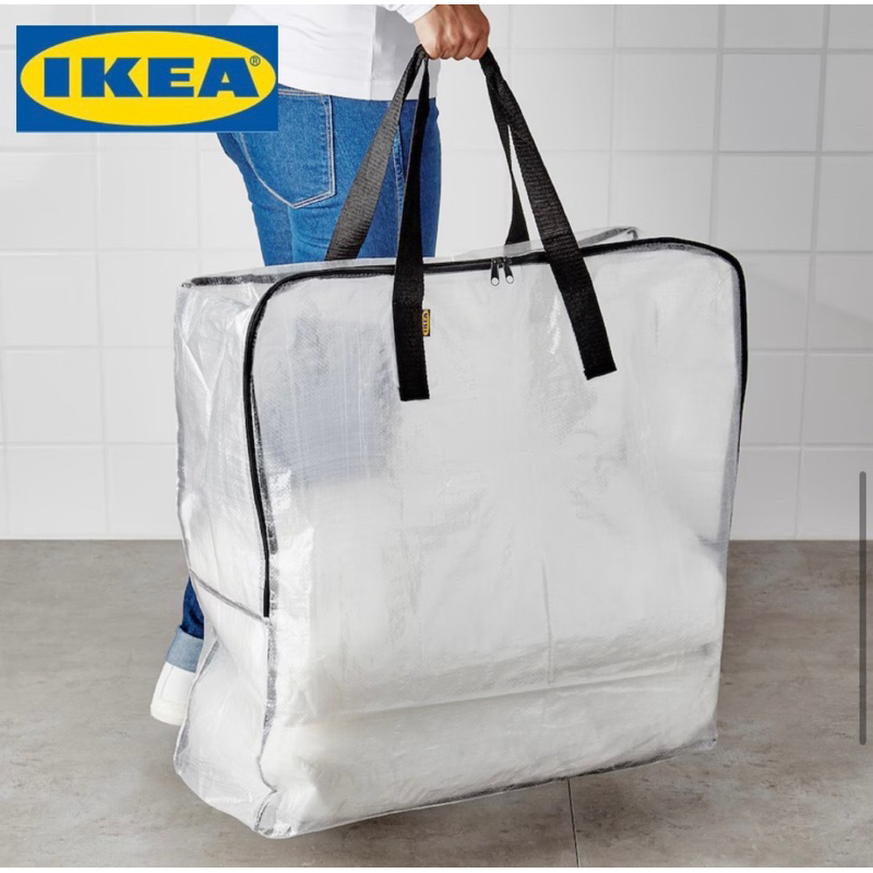 💥ถุง IKEA Dimpa (ดิมป้า) ถุงใส่ของ รับน้ำหนักได้เยอะ กระเป๋าใส่พัดลม JPX