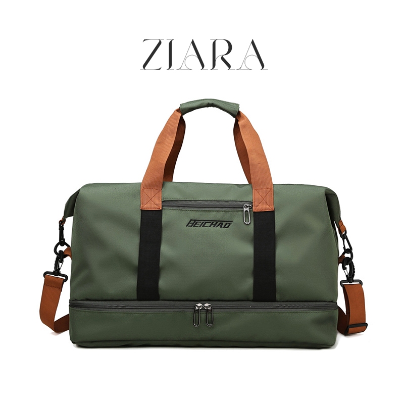 ZIARA กระเป๋ายิมผู้หญิงโยคะกีฬาการฝึกอบรมเสื้อผ้ากระเป๋า Duffel กำลังจะผลิตกระเป๋าเดินทางสำหรับการเดินทางธุรกิจ