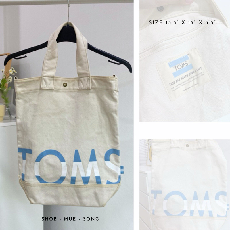 TOMS กระเป๋า ผ้า แคนวาส มือสอง