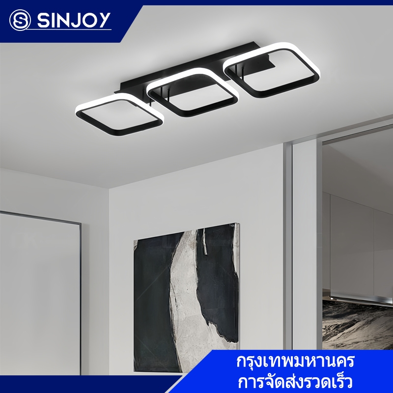 โคมไฟทางเดิน โคมไฟ LED เรียบง่ายสไตล์นอร์ดิก โคมไฟระเบียงบ้านแบบโมเดิร์น โคมไฟเพดานแบบช่องแสง โคมไฟเพดานทางเดิน