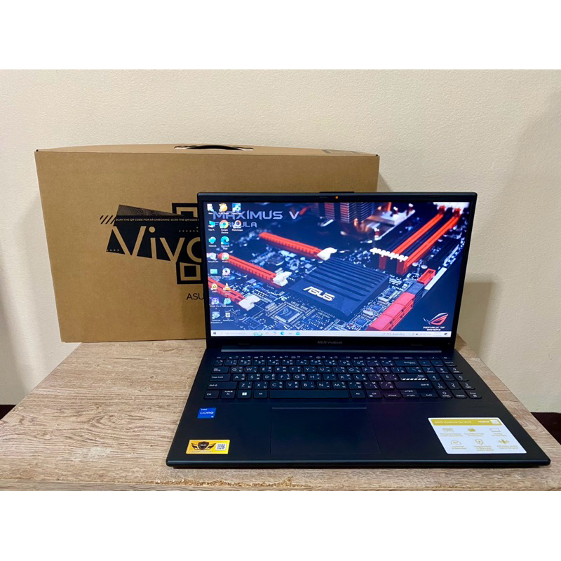 ขาย โน๊ตบุ๊ค Asus Vivobook Go 14/15 X1504GA Intel Core i3-N305 CPU 1.80 GHz RAM 8 GB SSD 512 GB มีปร