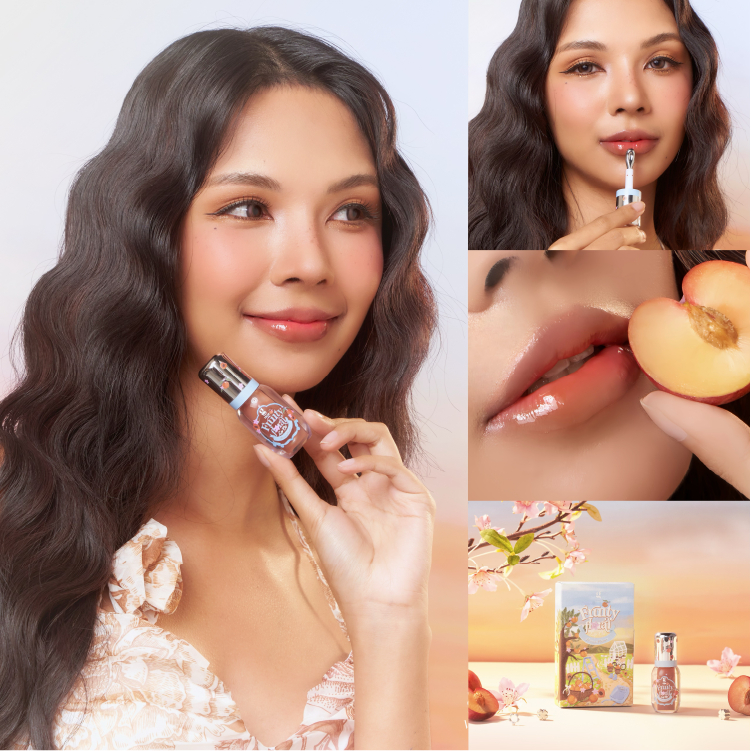 ลิปออยล์หัวเย็น บำรุงริมฝีปาก ให้ความชุ่มชื้น  Gvana Fruity Floral Lip Oil ราคา ถูกที่สุด ดีลบีเคเค แกลเลอรีภาพที่ 7