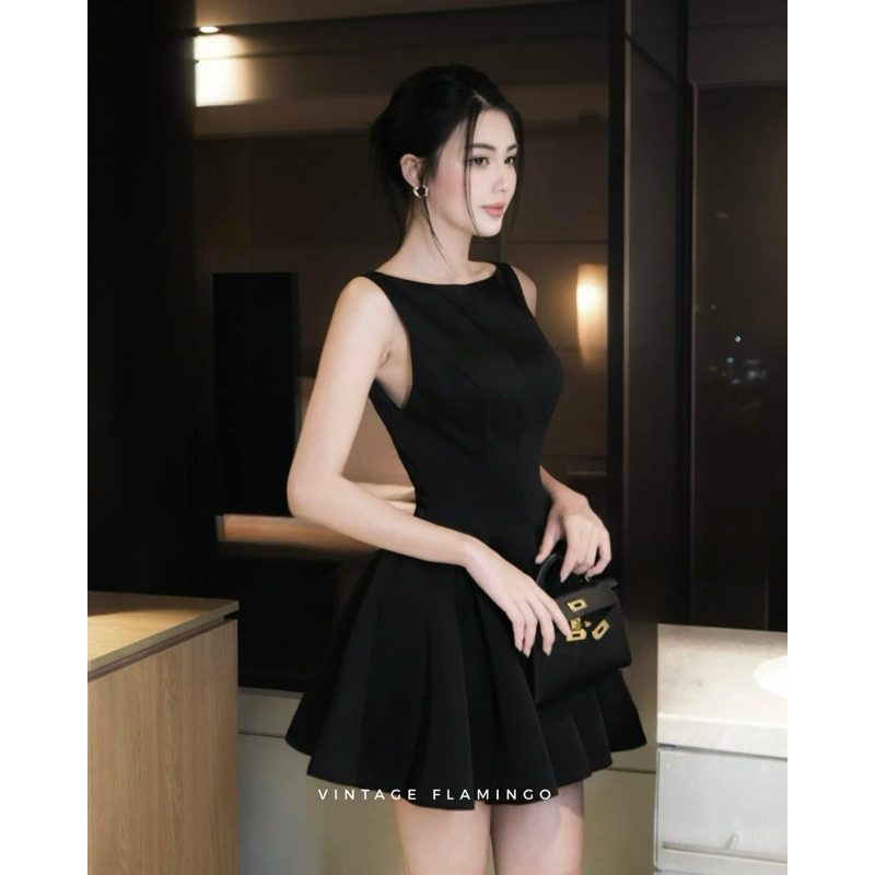 Vintage Flamingo- HELENA DRESS