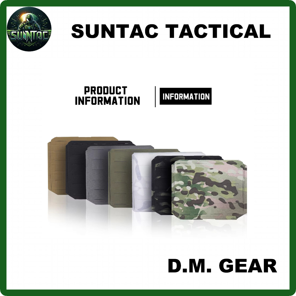 D.M. GEAR  กระเป๋าแผ่นด้านข้าง | Side Plate Pockets for Cummerbund  | DM-S-HB
