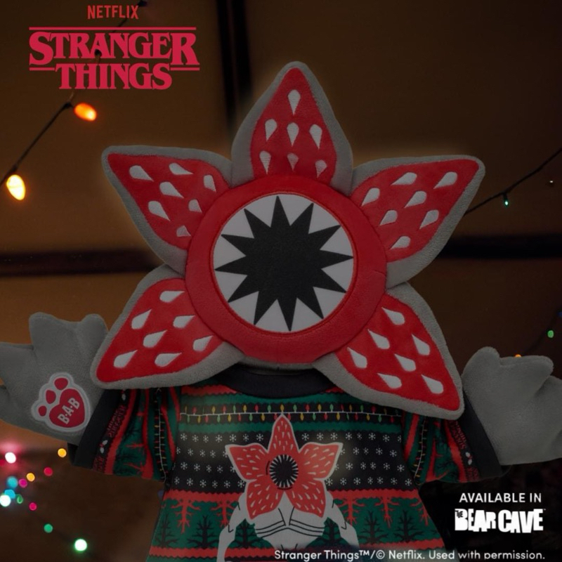 (Pre-Order) ตุ๊กตา Stranger Things Netflix บิ้วอะแบร์ ลิขสิทแท้ Build-A-Bear Workshop สินค้าลิขสิทธิ์แท้ นำเข้าUSA.