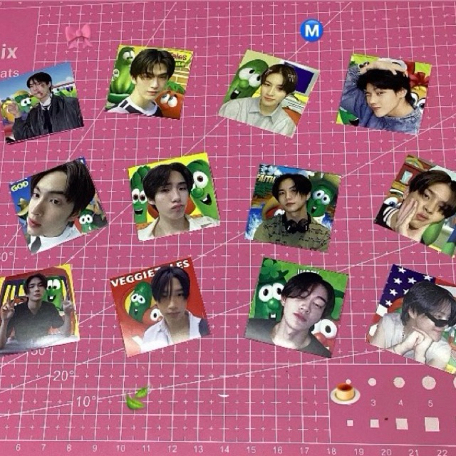 สติ๊กเกอร์แปะพัสดุ BUS 12 ชิ้น/12 เมม