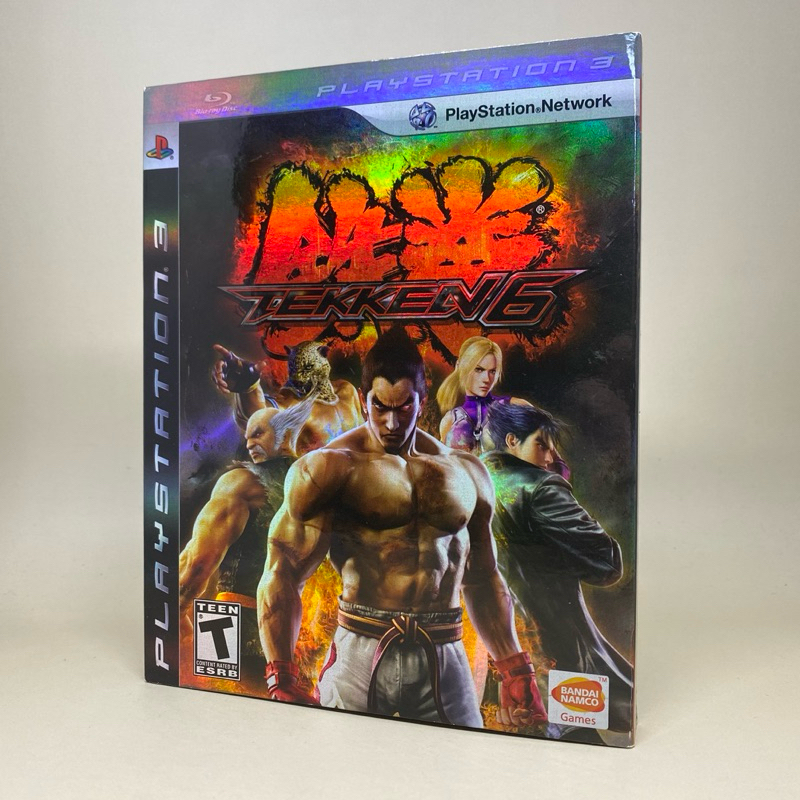 [Rare] Tekken 6 (Holographic Sleeve)(PS3) | PlayStation 3 | Zone 1 USA | English | สินค้าแท้ มือสอง 