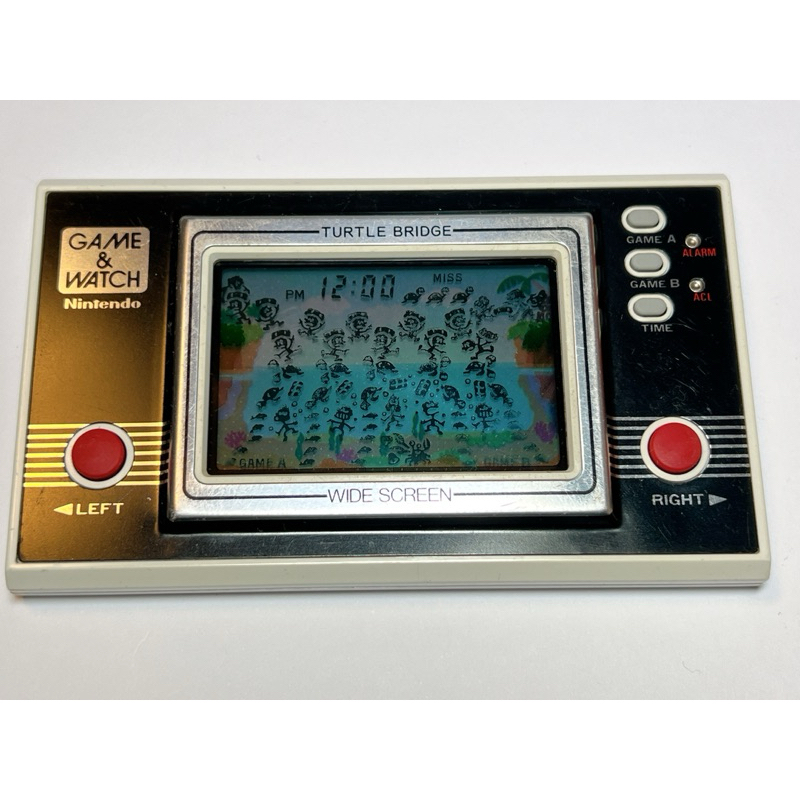 Nintendo Game And Watch สะพานสายเต่า 1982 ส่งตรงจากญี่ปุ่น หายากมาก