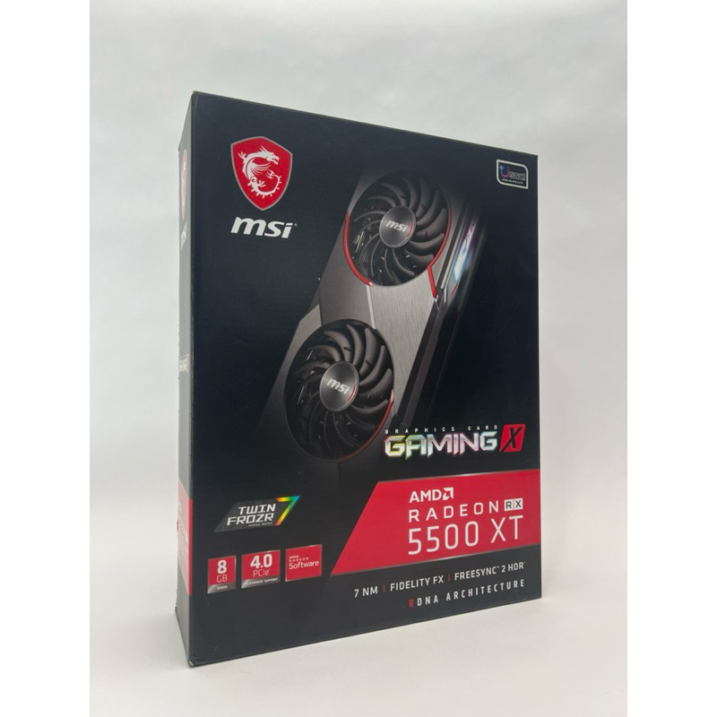 กล่องเปล่าการ์ดจอ MSI RX5500XT