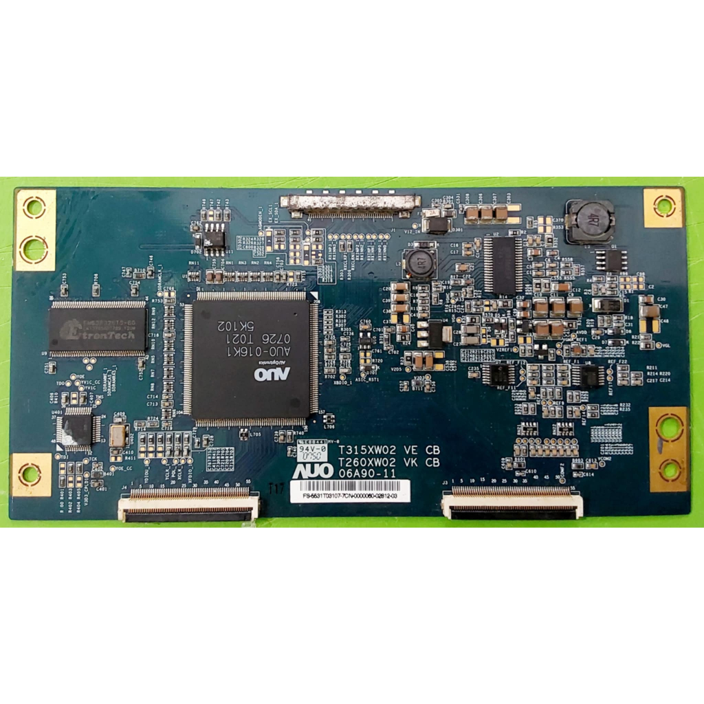T-CON BOARD AUO ทีคอน พาร์ท T315XW02 VD ใช้กับรุ่น APL3268 L32W76132PFL34 03D-27 ของถอดแท้ มีรับประก