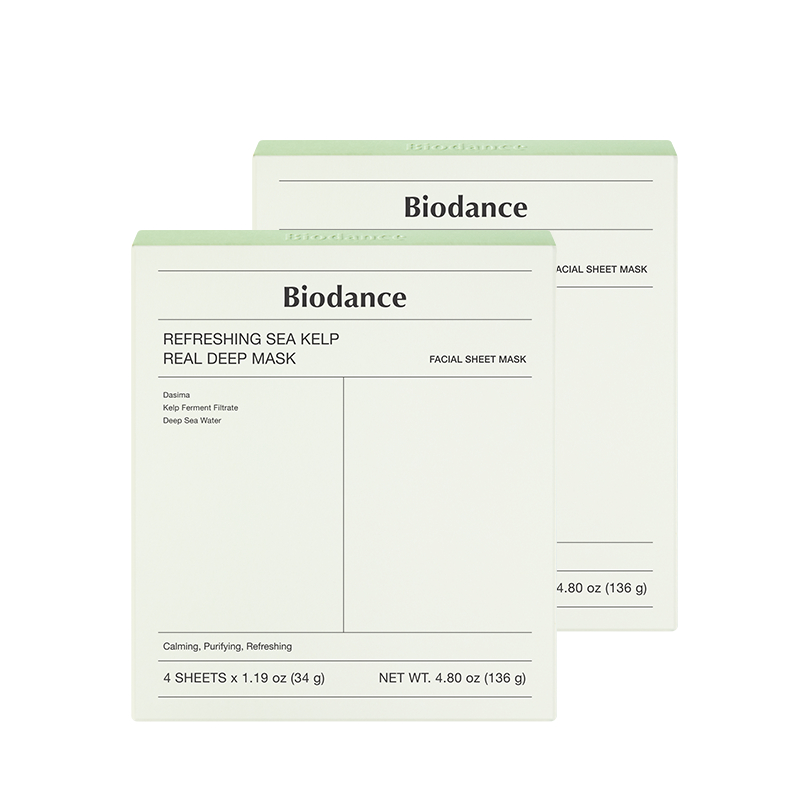 สินค้าใหม่ Biodacne Refreshing Sea Kelp Real Deep Mask มาส์กแพ็ค