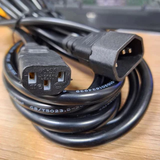 IEC C14 C13 สายไฟ1.8M 3M 5M UPS สาย Power Extension Cable 3x1.5mm / 3x1mm สำหรับ PC คอมพิวเตอร์