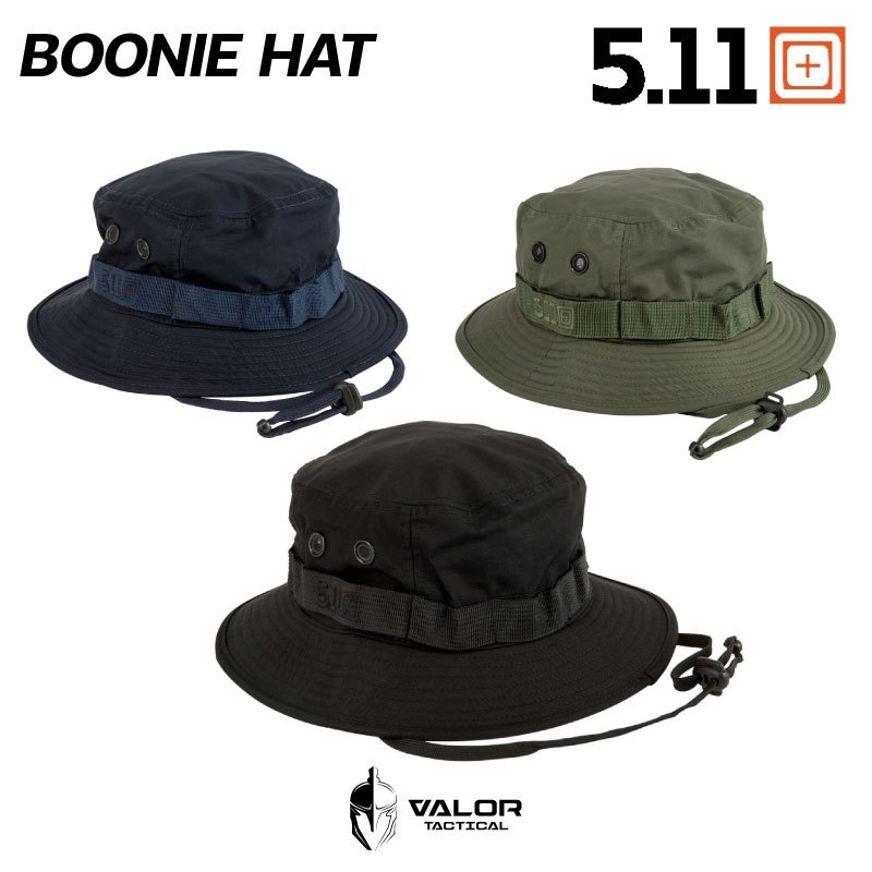5.11 Tactical - Boonie Hat หมวกบักเก็ต ปีกกว้าง บูนี่ กันแดด ทหาร เดินป่า ลาดตระเวน ตั้งแคมป์