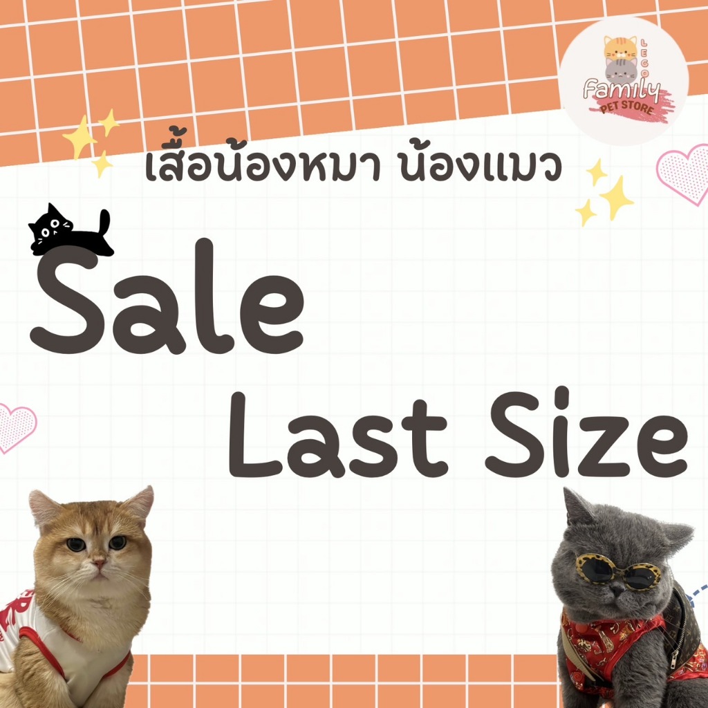 เสื้อหมา เสื้อแมว Sale (เบอร์ 1-6) ลายน่ารัก ลายขนส่ง ลายฮิต เสื้อผ้าสัตว์เลี้ยง แกสบี้ กระต่าย เสื้อผ้าแฟชั่น ผ้านุ่ม