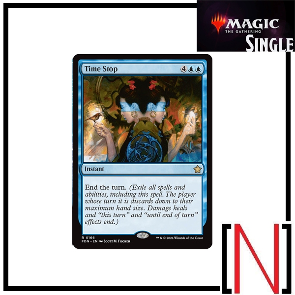 [MTG][Single][FDN] Time Stop ระดับ Rare [ภาษาอังกฤษ]