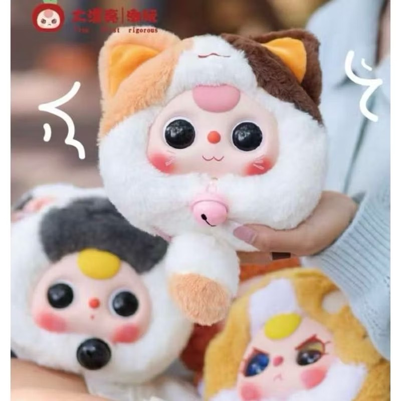 พร้อมส่งในไทย ใช้โค้ด 30% ตุ๊กตาพวงกุญแจ Lucky Cat Zipper Bag เลือกตัวได้ เช็กการ์ด แกะตัวแล้ว
