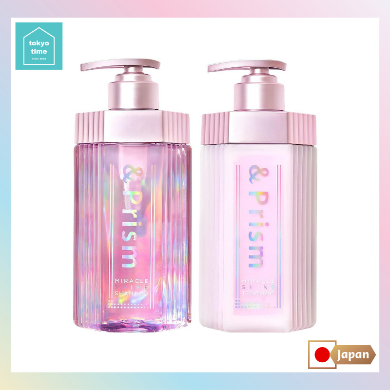 [&Prism] Shampoo&Treatment_Miracle Shine Shampoo (415ml) / Treatment (415g) [Direct from Japan]
