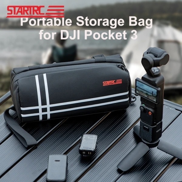 STARTRC Oxford Portable Travel Bag for DJI Pocket 3 / Action 5 Pro Store all the accessories