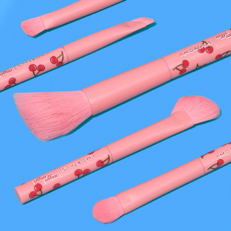 [Wiggle Wiggle x Amortal] Portable Brush Set (5P)