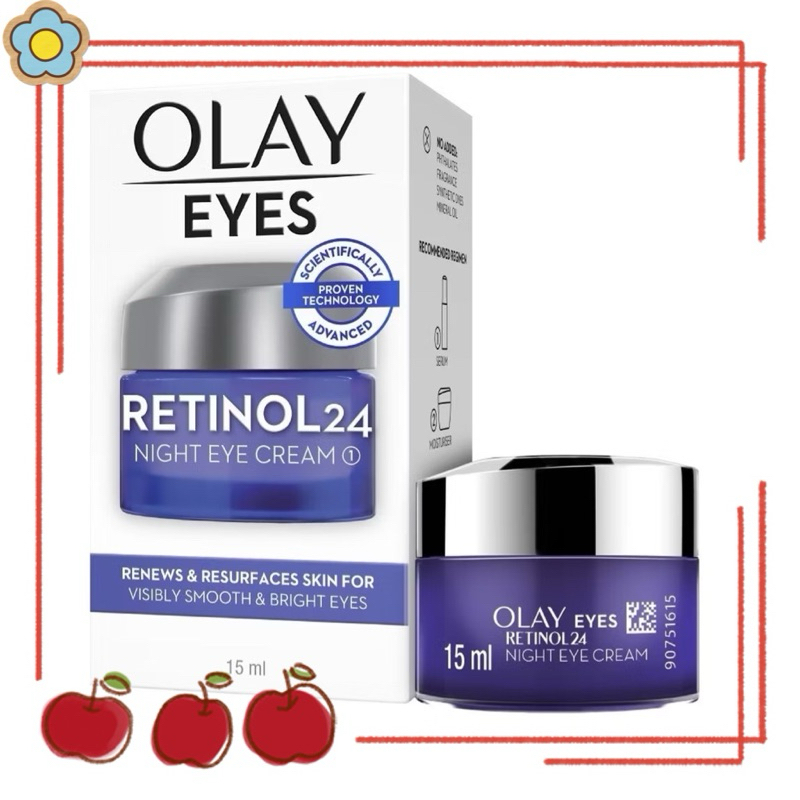 Olay Regenerist Retinol24 Night Eyecream โอเลย์ รีเจนเนอรีส เรตินอล24 ไนท์ อายครีม