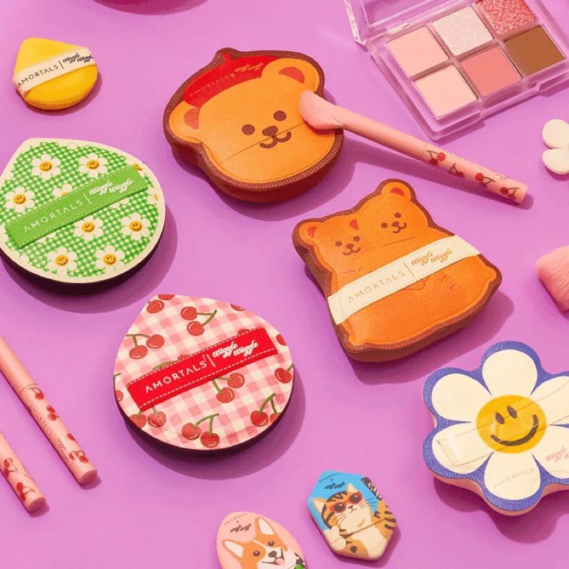 [Wiggle Wiggle x Amortal] Puff Set