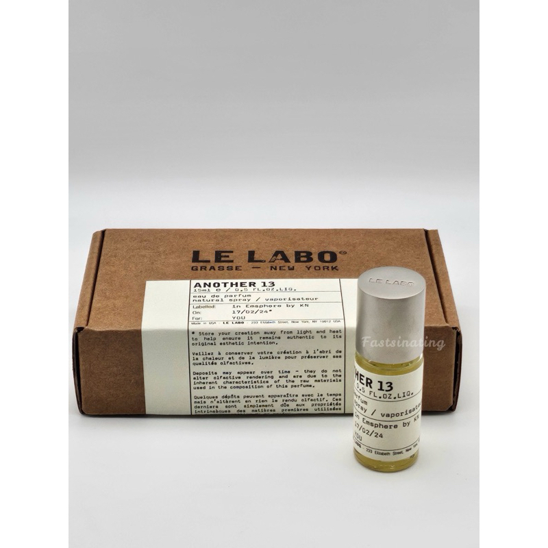 Le Labo ขนาด 15ml /100 ml สินค้าฉลากไทย กดเลือกกลิ่นได้ค่ะ