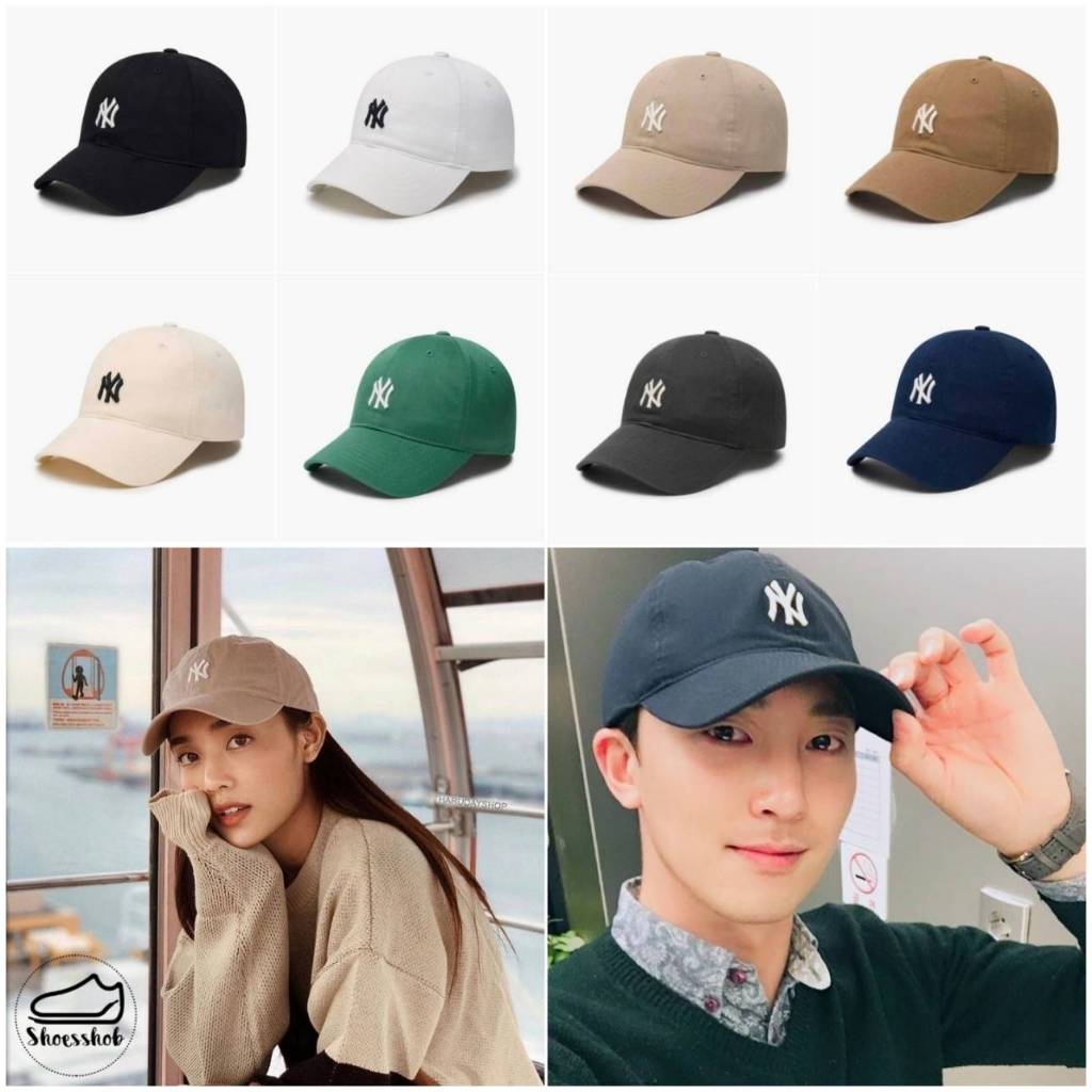 ของแท้ % MLB Rookie Ball Cap หมวก NY ป้ายแท็กเกาหลี