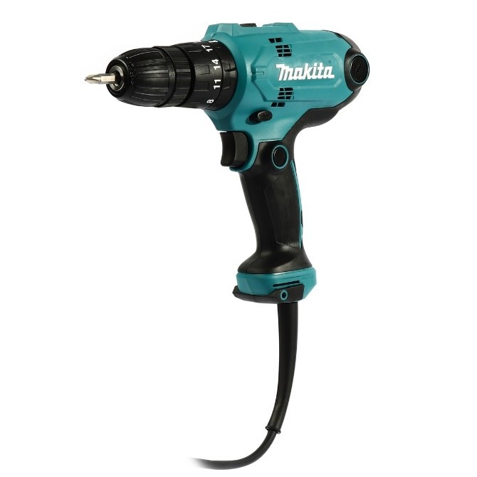 MAKITA สว่านกระแทกไฟฟ้า ขนาด 3/8 นิ้ว กำลังไฟ 320 วัตต์ ความเร็วรอบตัวเปล่าสูงสุด 0-1500 รอบ/นาที รุ