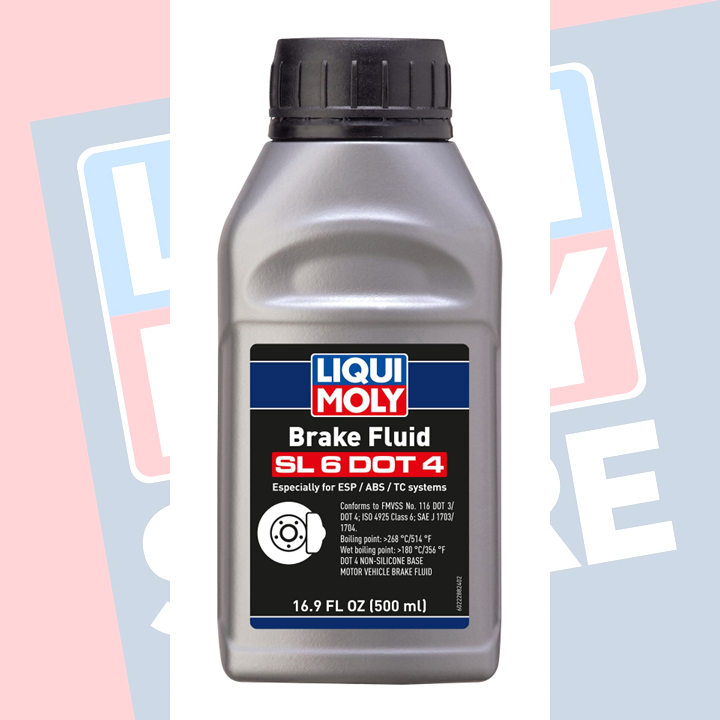 น้ำมันเบรค LIQUI MOLY BRAKE FLUID SL6 DOT 4 (500 ml.)