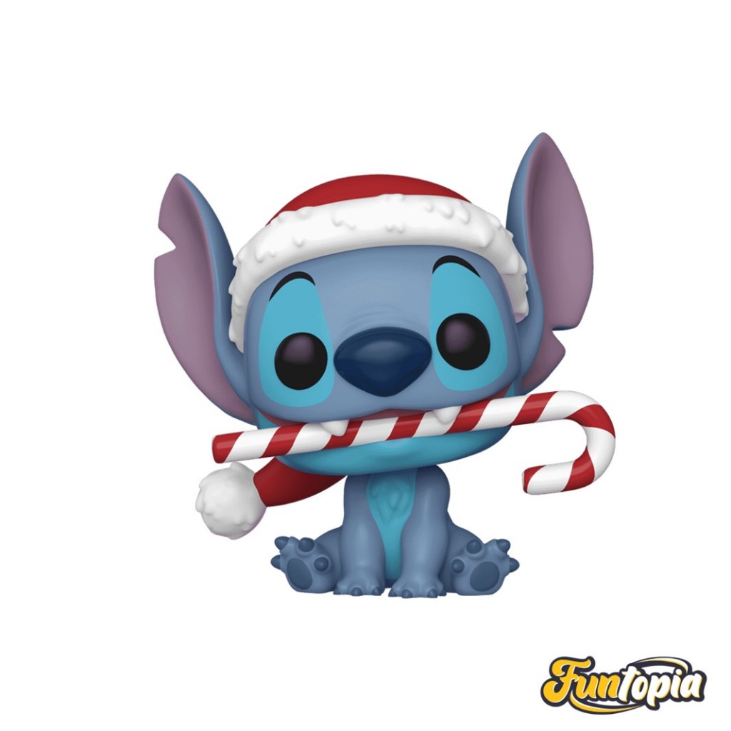 Funko POP! (80036) : Stitch with Candy Cane (1502) POP! Disney: Stitch Holiday by Funko