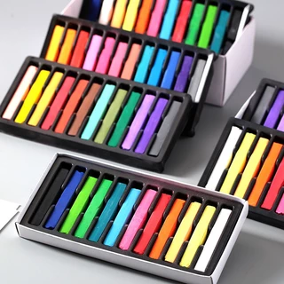 สีชอล์คเนื้อนุ่ม เกรดอาร์ทติส Chalk soft pastel 6007 สีชอล์คฝุ่น สีสดใส และง่ายต่อการใช้งาน