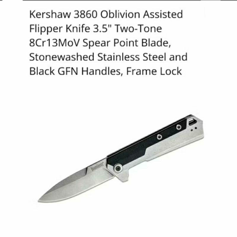 มีดพับ Kershaw Oblivion, 3860