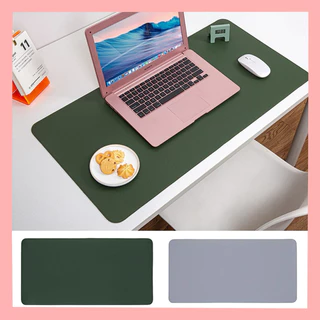 ส่งไว พร้อมส่งจากไทย Mouse Pad แผ่นรองเมาส์สีพื้น/สีพาสเทลน่ารักๆ แผ่นรองเมาส์ขนาดใหญ่ หนัง PU มีหลายขนาด แผ่นรองกันน้ำ