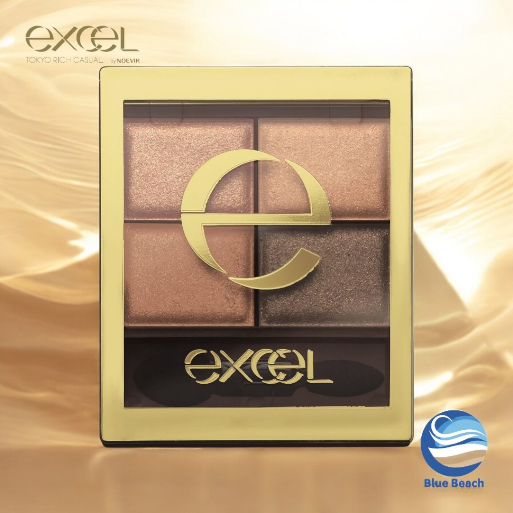 Excel Skinny Rich Shadow - Elegant, Blendable Eyeshadow Palette