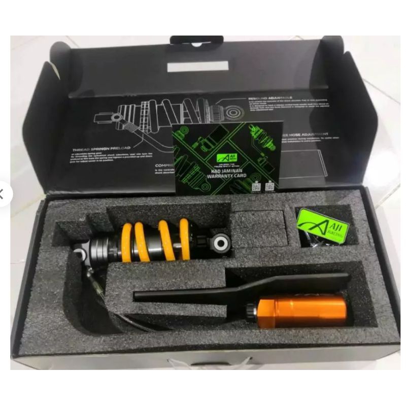 โช๊คหลัง exciter 155 ยาว 205 mm กระปุกแยก ตัวท็อป