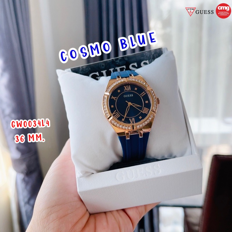 นาฬิกาผู้หญิง Guess GW0034L4 Cosmo Blue ของแท้CMG