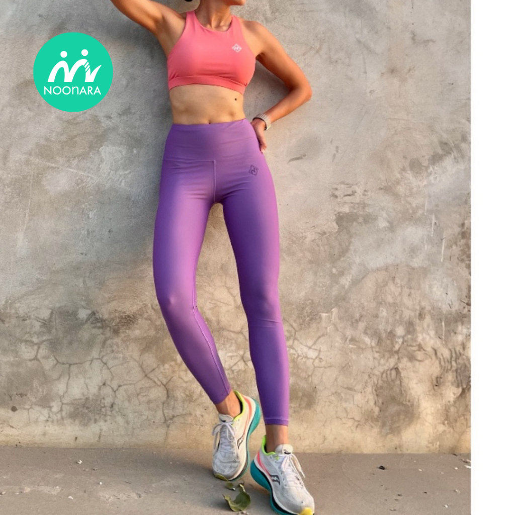 Legging Pants : Violetta กางเกงเลคกิ้งขายาวเอวสูง วิ่ง/โยคะ/ว่ายน้ำ/ออกกำลังกาย