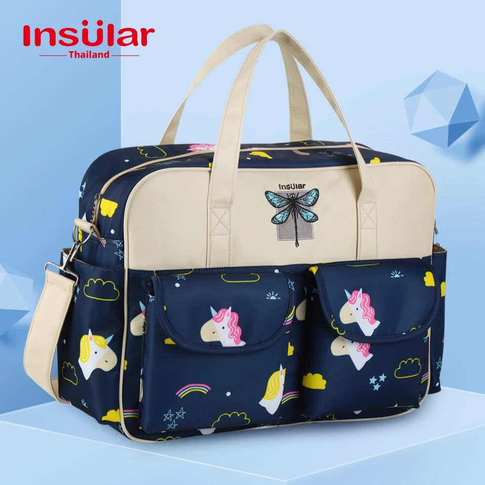 ✨ Insular อินซูลาร์ กระเป๋าเตรียมคลอดรุ่นยอดนิยม! 👜 (ของแท้ 💯) ใหญ่ พกพาสะดวก ใส่ของลูกน้อยได้ครบ BM