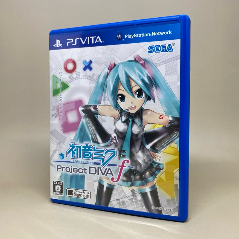 Hatsune MIKU Project DIVA f PS Vita | แผ่นเกมเพลสเตชั่นวีต้า แท้ | Zone 2 Japan | Japanese | ใช้งานป