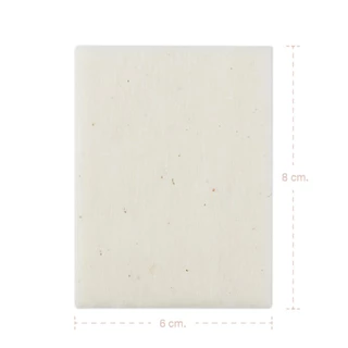 RII - 92 Pure Wata Unbleached Cotton Pads (100 pcs./bag) ริอิ 92 สำลี แผ่นไม่ฟอกขาวรุ่น เพียววาตะ